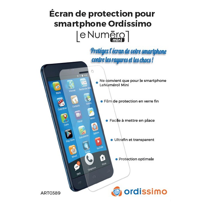 Protection écran smartphone LeNuméro1 Mini