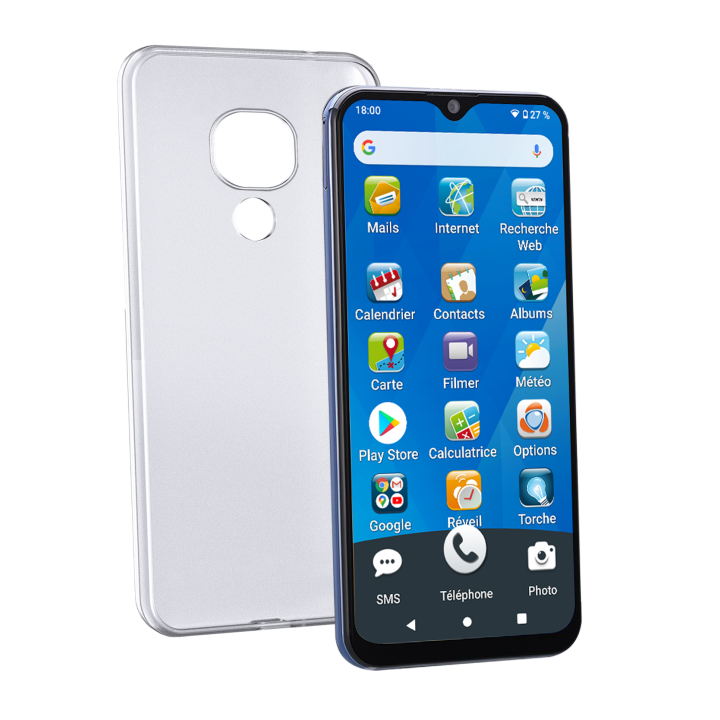 Coque en silicone pour Smartphone LeNumero2