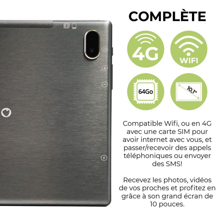 Tablette Ordissimo 10,1" Celia