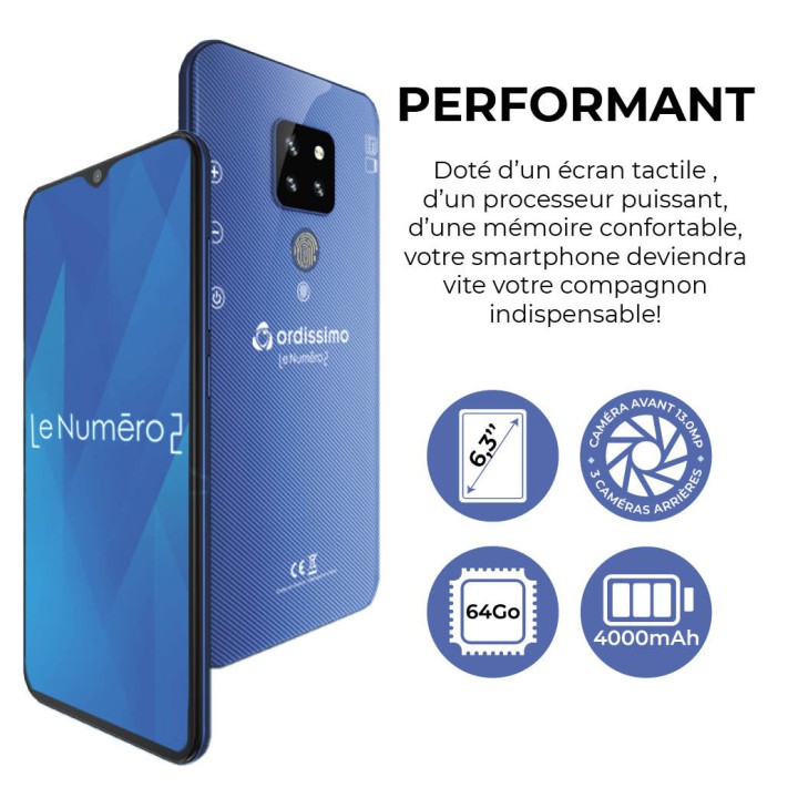 Smartphone Ordissimo LeNuméro2