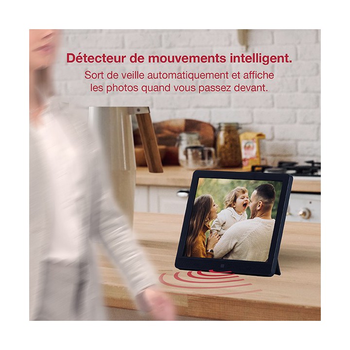 Cadre photo 10" connecté intelligent Wi-Fi Pix-Star