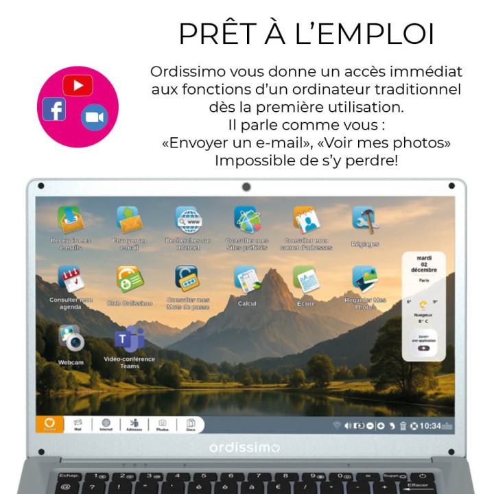 Portable 14 pouces Eve 4