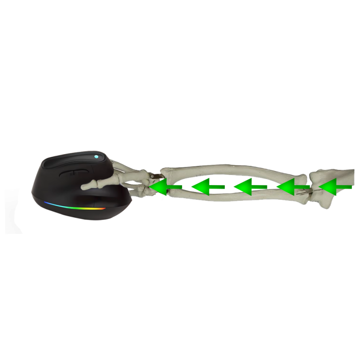 Souris ergonomique verticale Ordissimo 2026