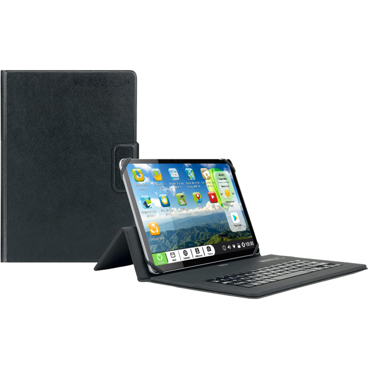 Coque de Protection Folio avec Clavier Bluetooth